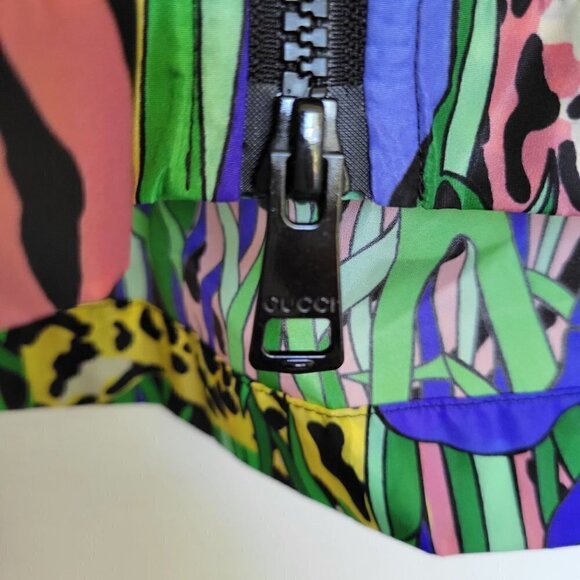 Rare GUCCI Windbreaker Bengal Tiger Jacket Size Medium EU 38 | US 8 - Picture 9 of 16